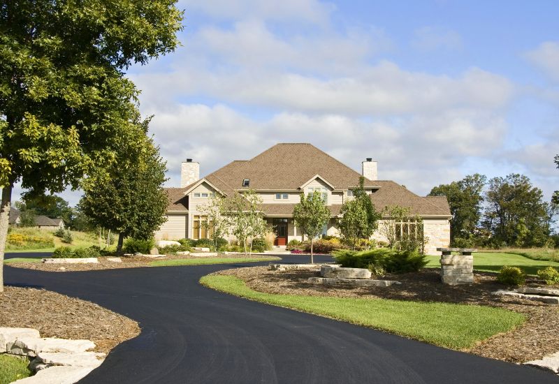 Residential Asphalt Driveway Construction